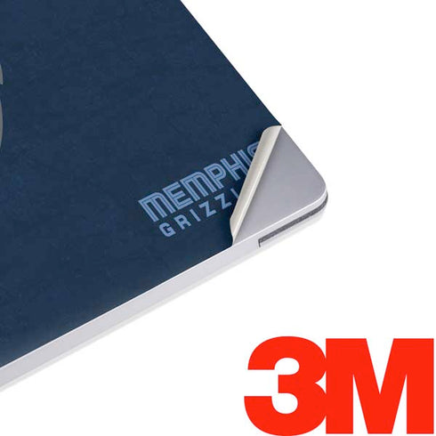 NBA Memphis Grizzlies Distressed Surface Laptop 2 Skin
